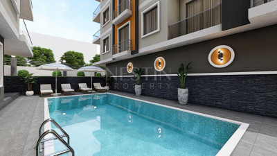 Квартира 1+1 на завершающем этапе строительства в центре города, в 550 м от Средиземного моря фото 15