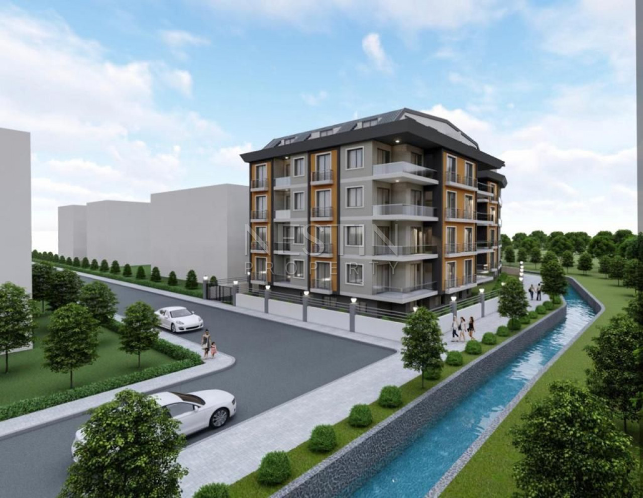 Квартира 1+1 на завершающем этапе строительства в центре города, в 550 м от Средиземного моря фото 18