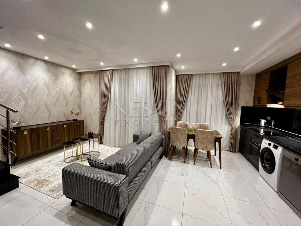 Уютная квартира 2+1 в районе Оба, в 750 м от Средиземного фото 24