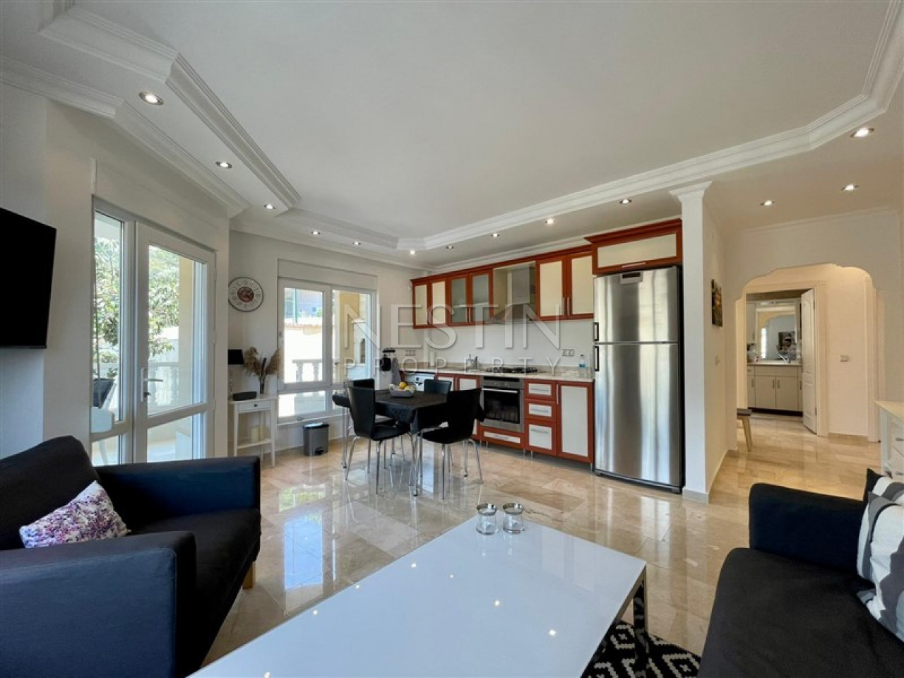 Квартира 2+1 с видом на горы район Бекташ фото 8