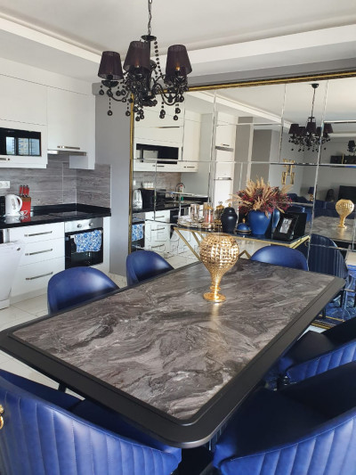 Стильная квартира пентхаус 2+1 в районе Махмутлар фото 1