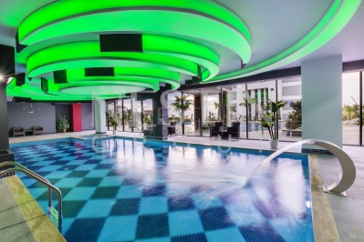 Жилой комплекс премиум-класса с панорамными видами на Средиземное море расположен в районе Кыргыджак, Алания фото 2