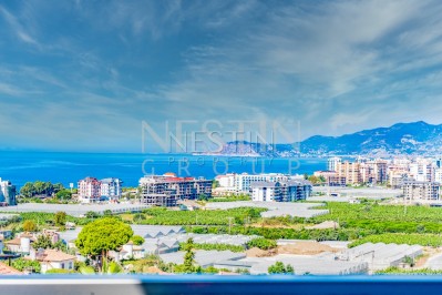 Жилой комплекс премиум-класса с панорамными видами на Средиземное море расположен в районе Кыргыджак, Алания фото 13