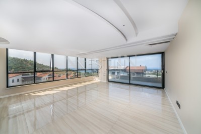 Жилой комплекс премиум-класса с панорамными видами на Средиземное море расположен в районе Кыргыджак, Алания фото 33