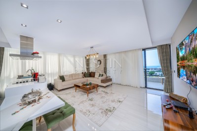 Жилой комплекс премиум-класса с панорамными видами на Средиземное море расположен в районе Кыргыджак, Алания фото 39