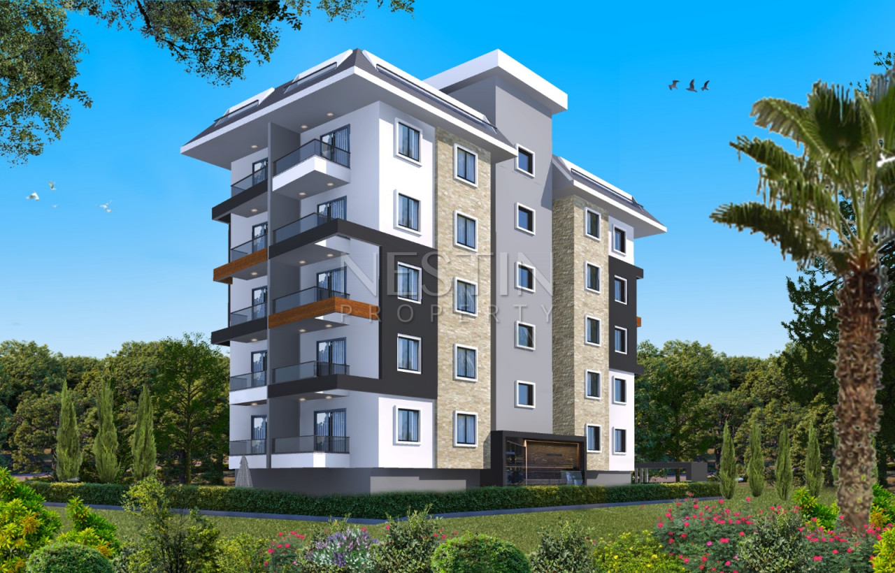 Квартира, Пентхаус 1+1, 2+1 в Махмутлар Аланья 55, 110м² [ID: 6832]