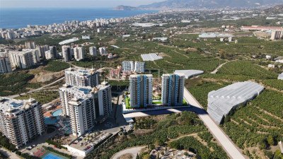 Квартира 2+1 в районе Махмутлар на завершающем этапе строительства, в 1800 м от Средиземного моря фото 3