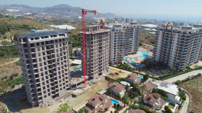 Квартира 2+1 в районе Махмутлар на завершающем этапе строительства, в 1800 м от Средиземного моря фото 6