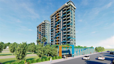 Квартира 2+1 в районе Махмутлар на завершающем этапе строительства, в 1800 м от Средиземного моря фото 12