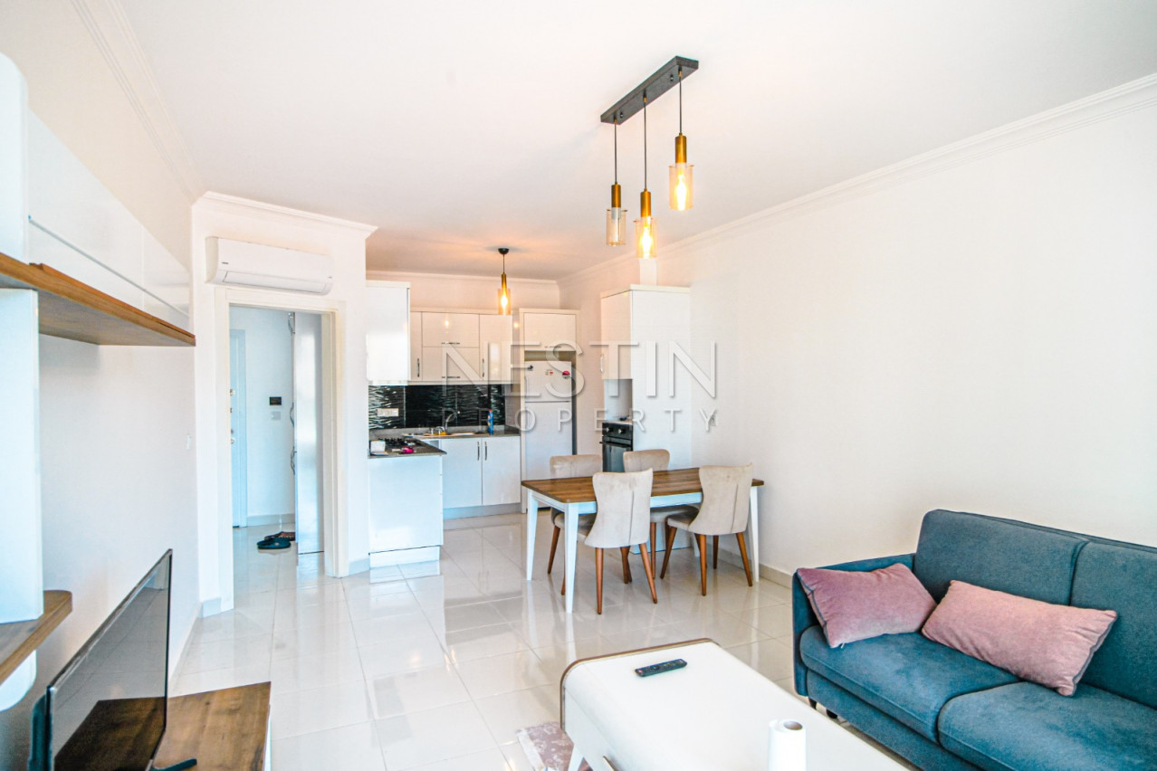 Стильная квартира 1+1 в хорошем комплексе района Махмутлар в 100 м от моря фото 8