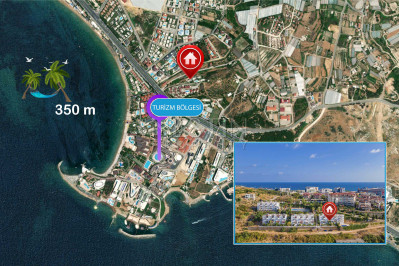 Бюджетная квартира 1+1 в районе Авсаллар в 350 м от моря фото 28