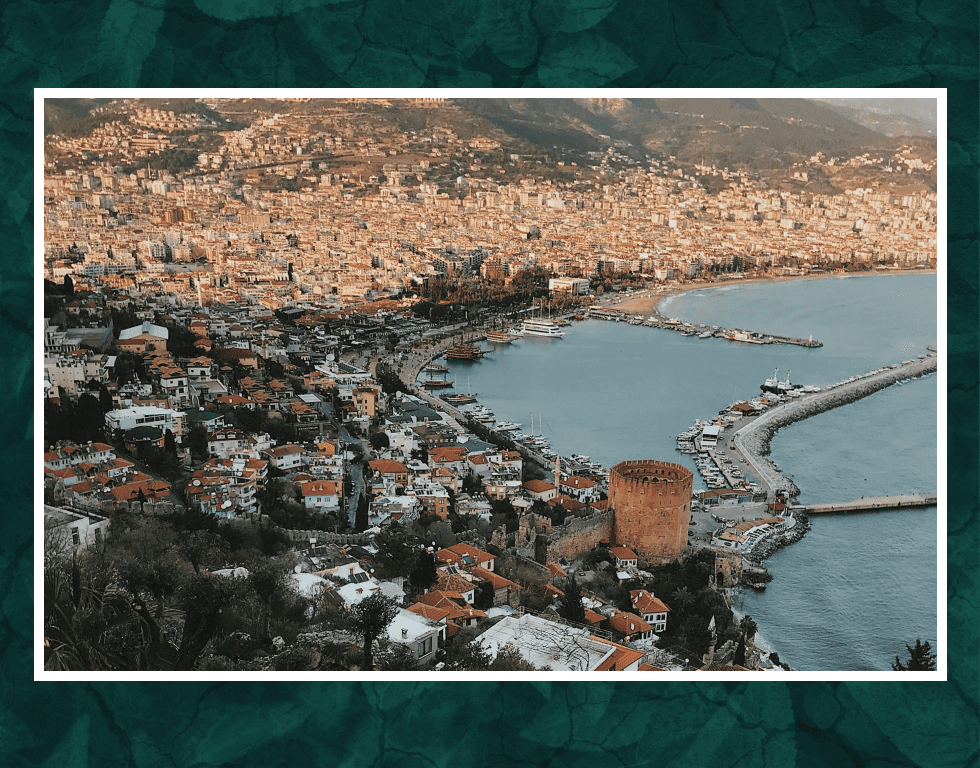 Фото города Алания в Турции