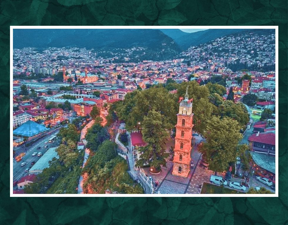 Фото города Бурса в Турции