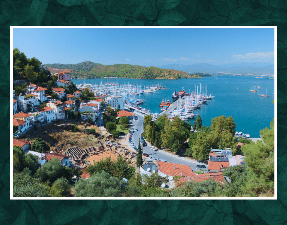 Фото города Фетхие в Турции